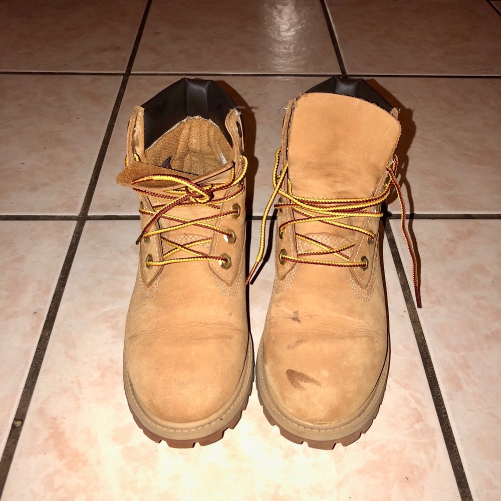 Timberland boots.
